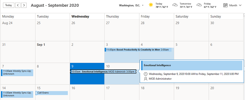 calendar outlook for mac 2011 with circle on icon